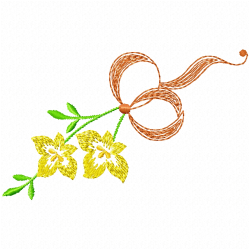 Flowers And Tree Embroidery Design 7 Flowers And Tree Embroidery Design 7